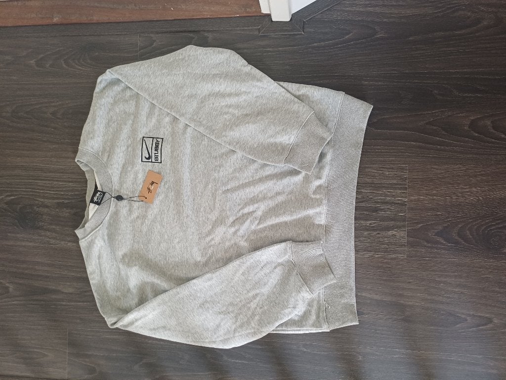 Nike x stussy Sweater, Nike, Nieuw, Ophalen of Verzenden, Grijs