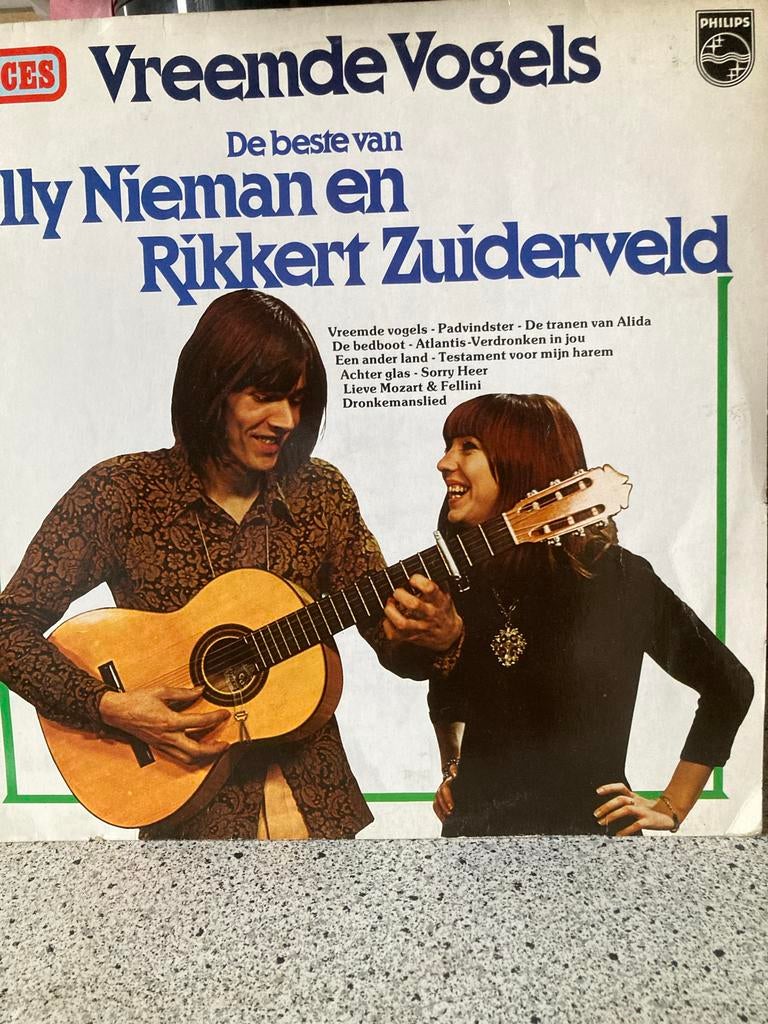 LP Elly en Rikkert - Vreemde Vogels (Philips Stereo), Cd's en Dvd's, Vinyl | Nederlandstalig, Ophalen of Verzenden, Gebruikt, 12 inch