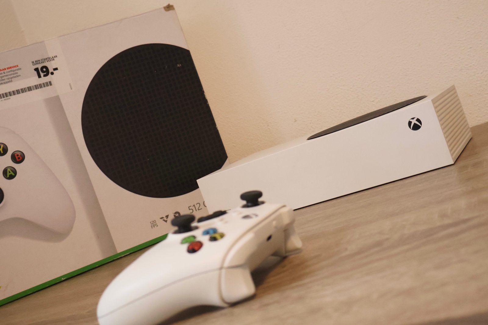 Xbox Series S 512GB SSD + 1 Controller + 8 Spellen, Spelcomputers en Games, Ophalen of Verzenden, Zo goed als nieuw, Xbox Series S