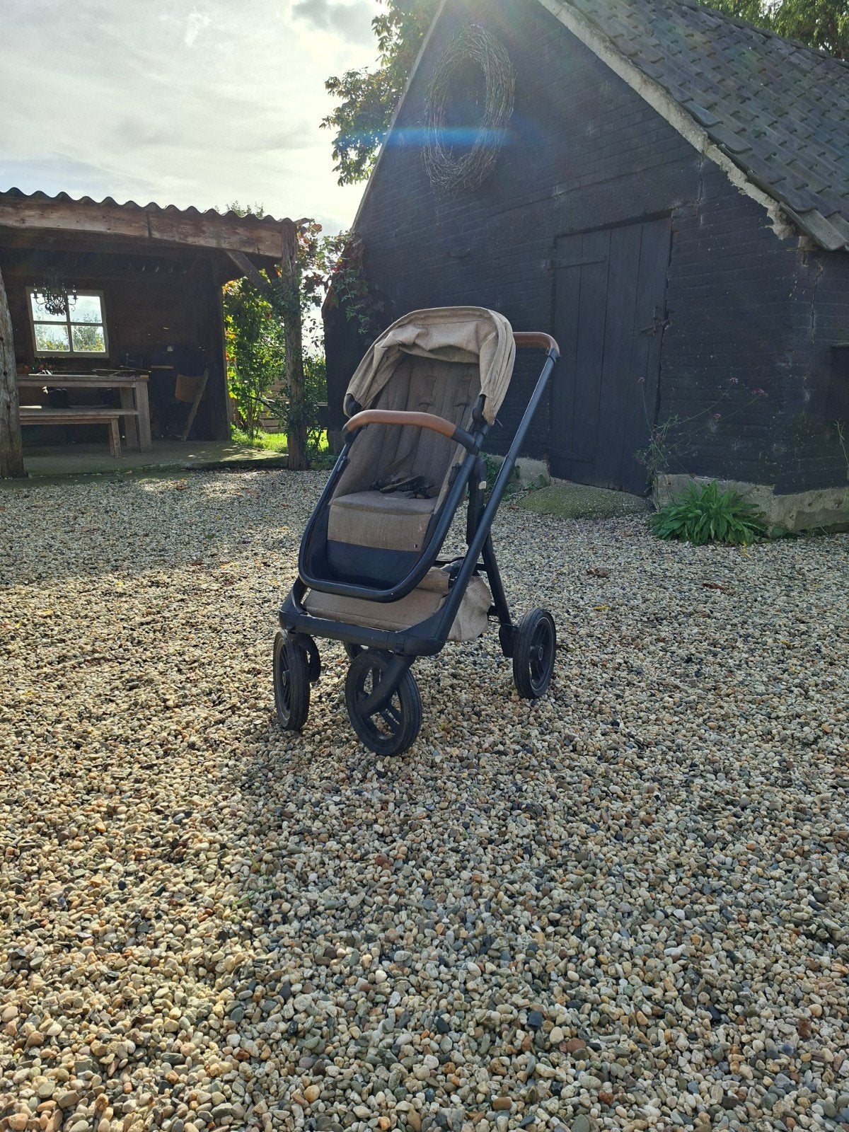 Dubatti kinderwagen, Ophalen, Gebruikt