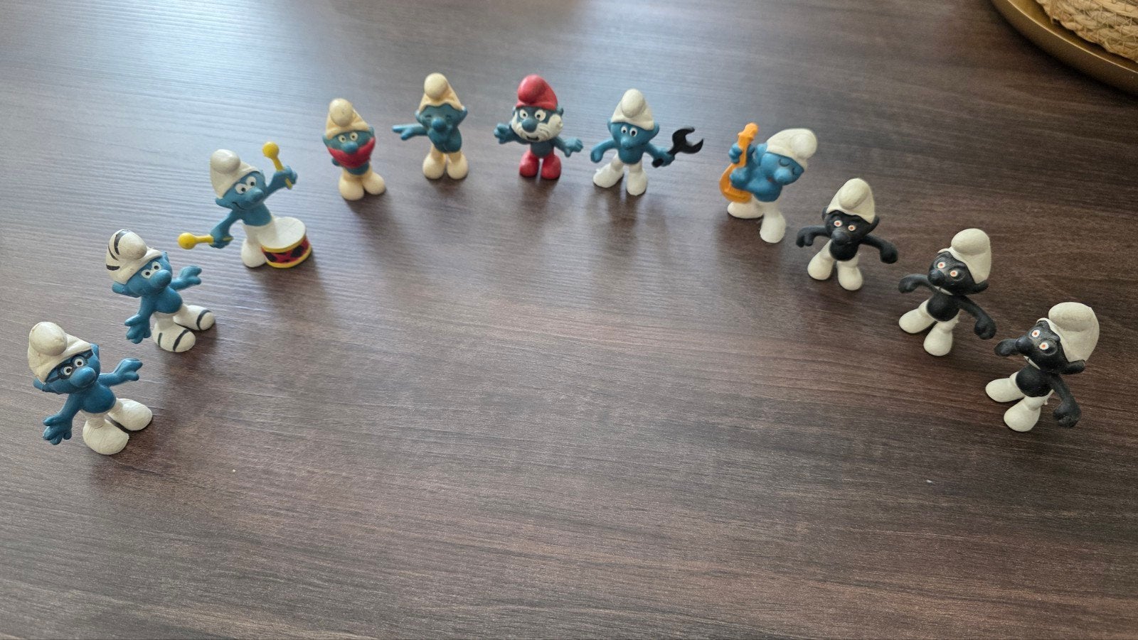 Smurfen beeldjes collectie - Vintage Smurfen, Verzamelen, Smurfen, Ophalen of Verzenden, Gebruikt, Verschillende Smurfen