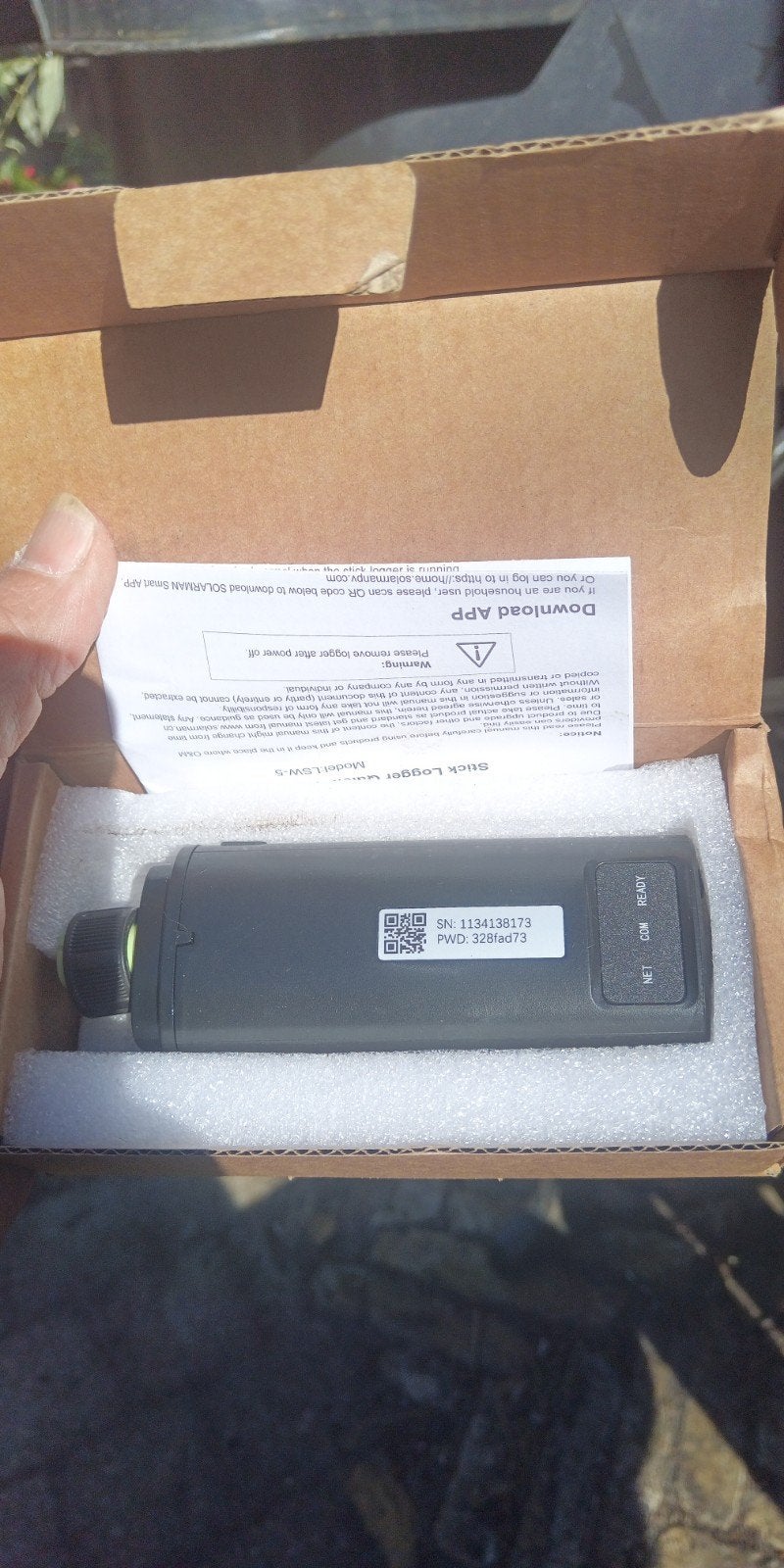 Solar WiFi Stick Logger voor zonnepanelen, Ophalen of Verzenden, Nieuw