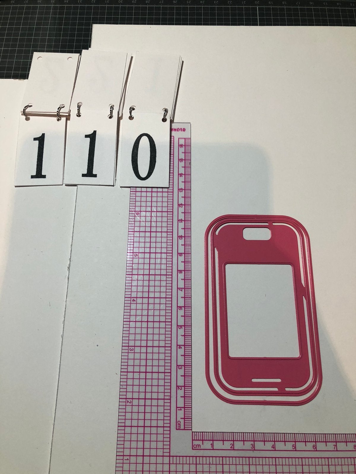 Snijmal 110, Hobby en Vrije tijd, Ophalen of Verzenden, Zo goed als nieuw, Frame of Mal