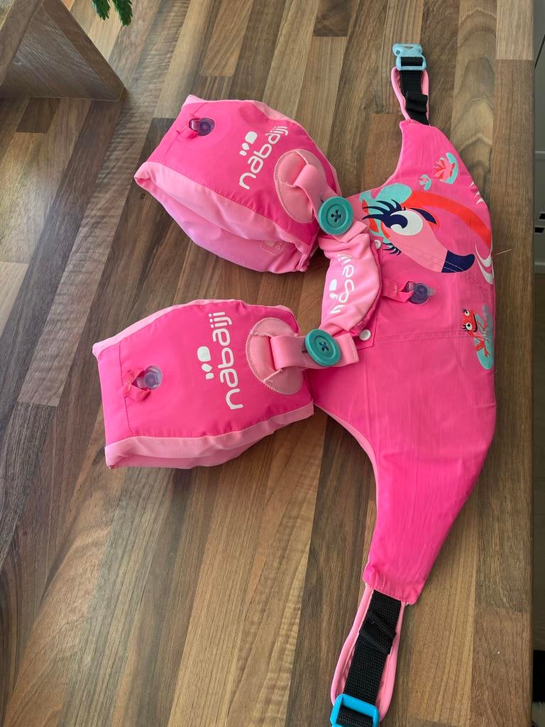Nabaiji Zwemvest met Armbandjes voor Kinderen (15-30 kg), Kinderen en Baby's, Kinderkleding | Kinder-zwemkleding, Ophalen of Verzenden