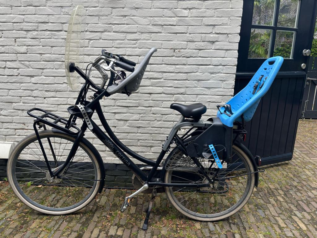 Cortina Roots Transport ‘moederfiets’ maat 50, Gebruikt, Versnellingen, 50 tot 53 cm, Trommelrem