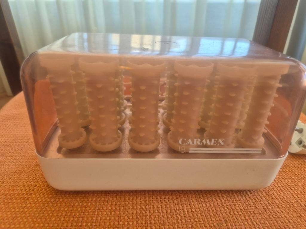 Carmen set - vintage - 18 krullers, Ophalen