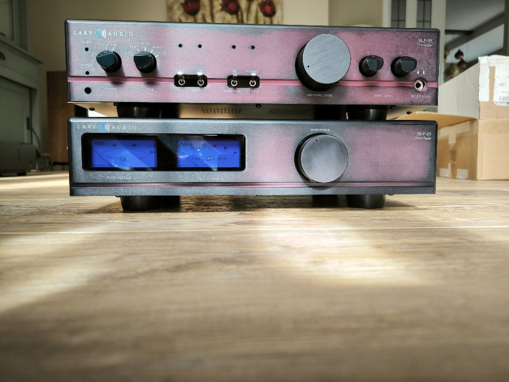 Cary Audio SLP-05 buizenvoorversterker – zeer goede staat, Ophalen, Versterker