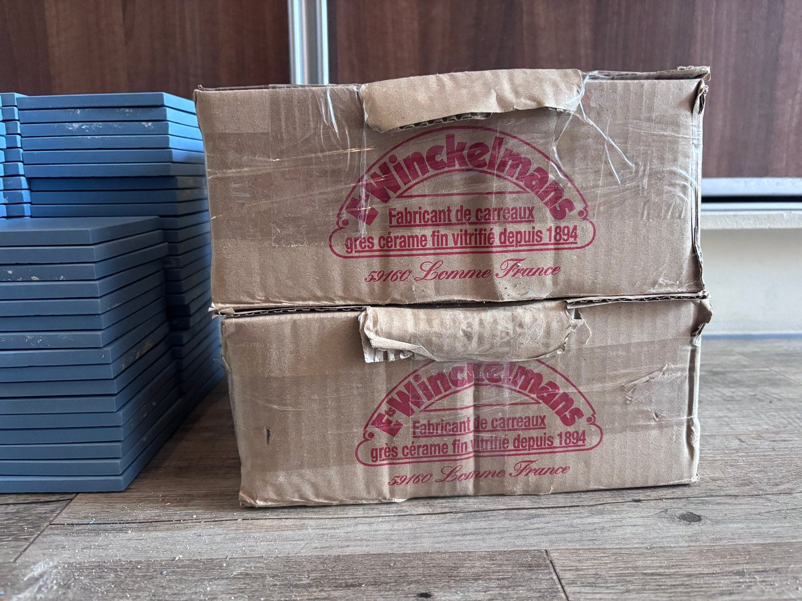 Winckelmans 10x10 BLUE (191 st), Ophalen, Keramiek, Minder dan 20 cm, Minder dan 5 m²