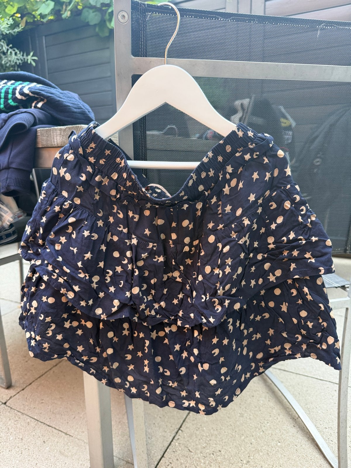 Scotch & Soda rokje met sterren en maantjes met broekje erin, Ophalen of Verzenden, Gebruikt, Meisje