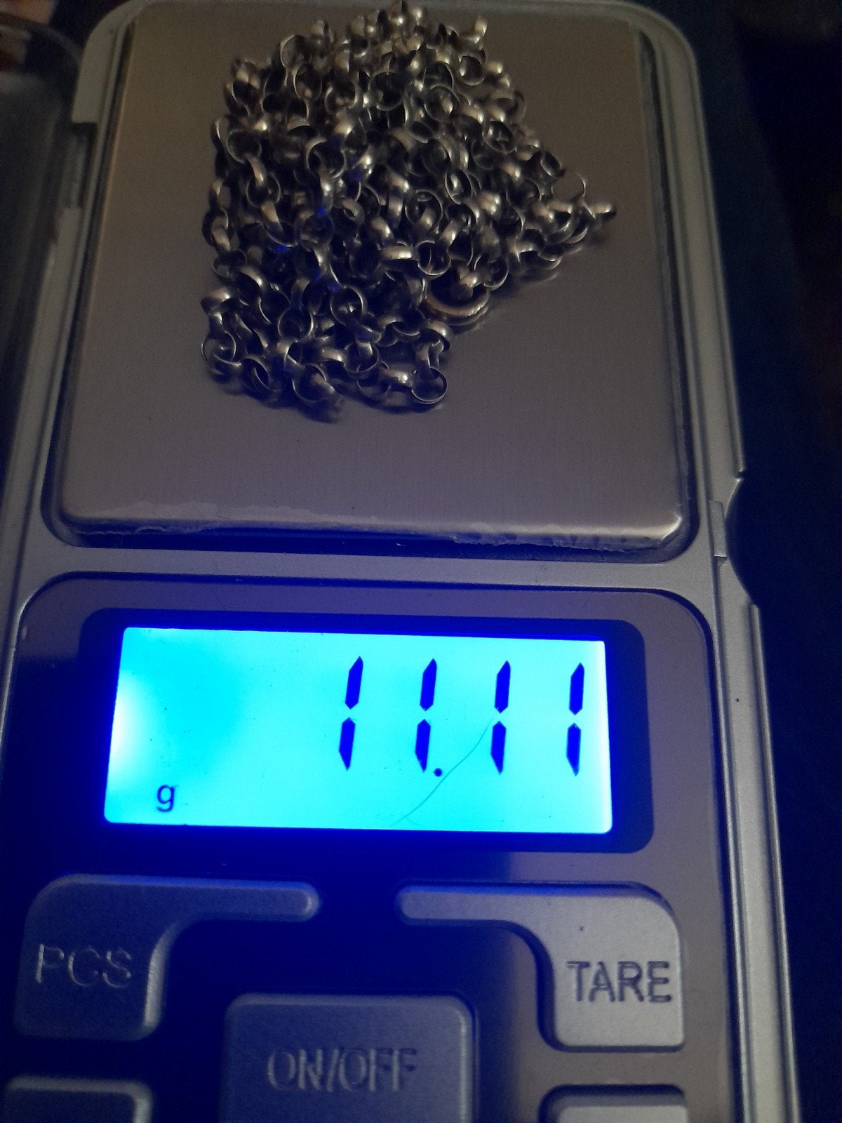zilveren ketting jasseron, Verzenden, Zo goed als nieuw, Zilver, Zilver
