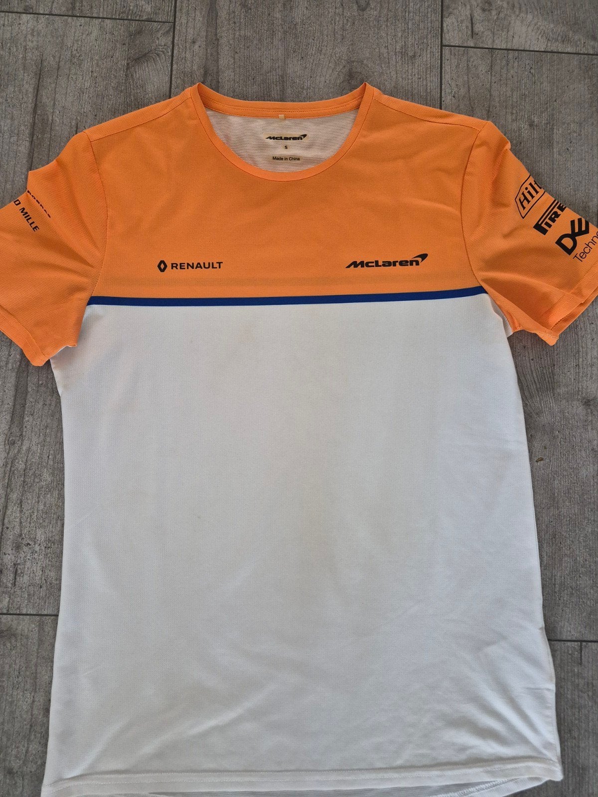 McLaren F1 Team T-shirt - Maat S, Verzenden, McLaren, Oranje, Zo goed als nieuw