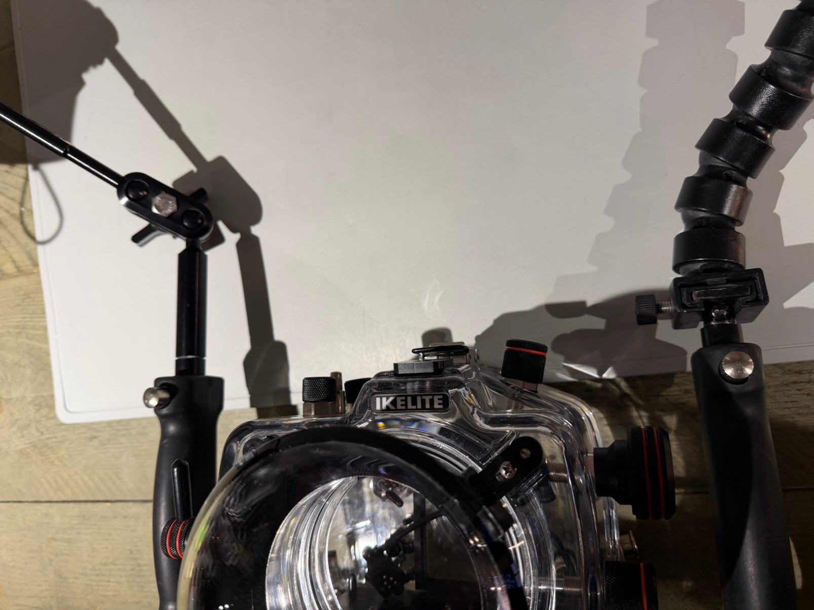 Ikelite Onderwatercamera Behuizing + Flitsers – Compleet, Ophalen of Verzenden, Nvt, Nvt, Nvt