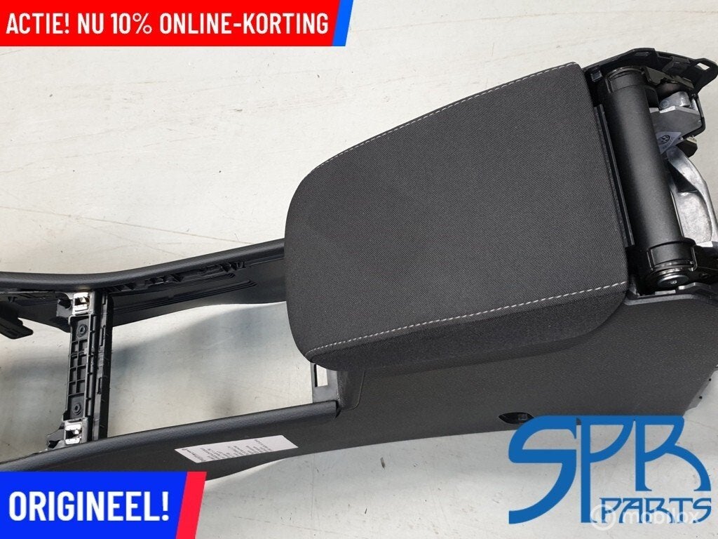 GOLF 7 VII Middenconsole ARMSTEUN ARMLEUNING STOF ORIGINEEL, Auto-onderdelen, Interieur en Bekleding, Gebruikt, Volkswagen, Ophalen of Verzenden