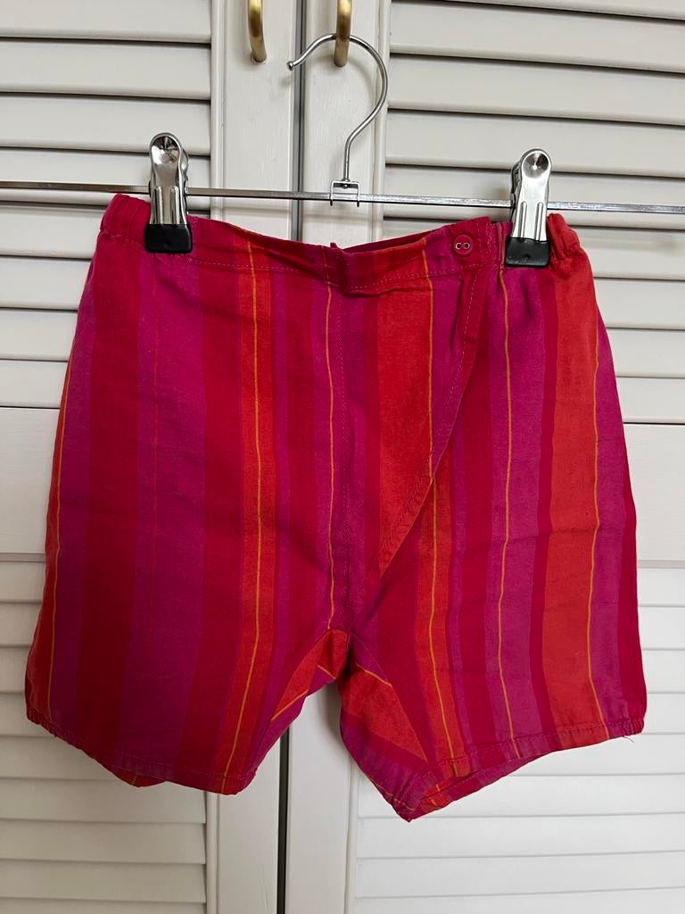 Kleurrijk zomerbroekje DPAM (unisex, maat 86/23 maanden), Kinderen en Baby's, Ophalen of Verzenden, Zo goed als nieuw, Jongetje of Meisje