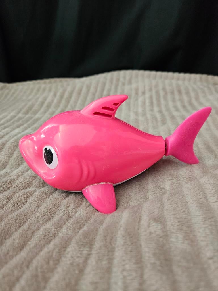 Baby Shark Zwem- of Badkuipspeeltje - Roze, Kinderen en Baby's, Ophalen of Verzenden, Gebruikt