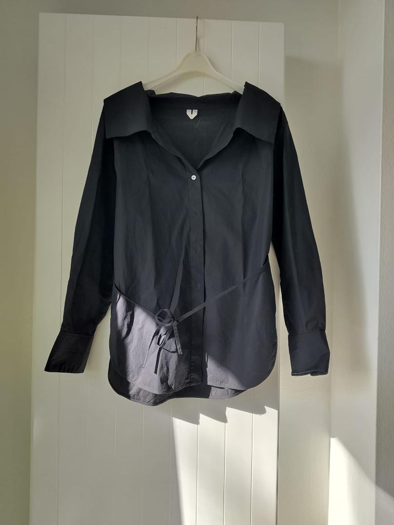 Zwarte blouse Arket, Zwart, Nieuw, Ophalen of Verzenden, Arket