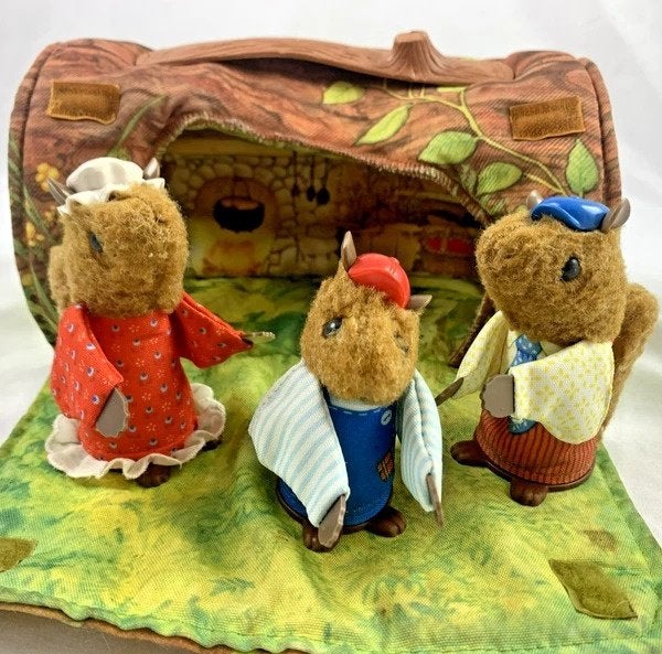 Fisher-Price Woodsey eekhoorn familie vintage 1979 set, Kinderen en Baby's, Speelgoed | Fisher-Price, Coolsingel 104, 3011 AG Rotterdam, Netherlands