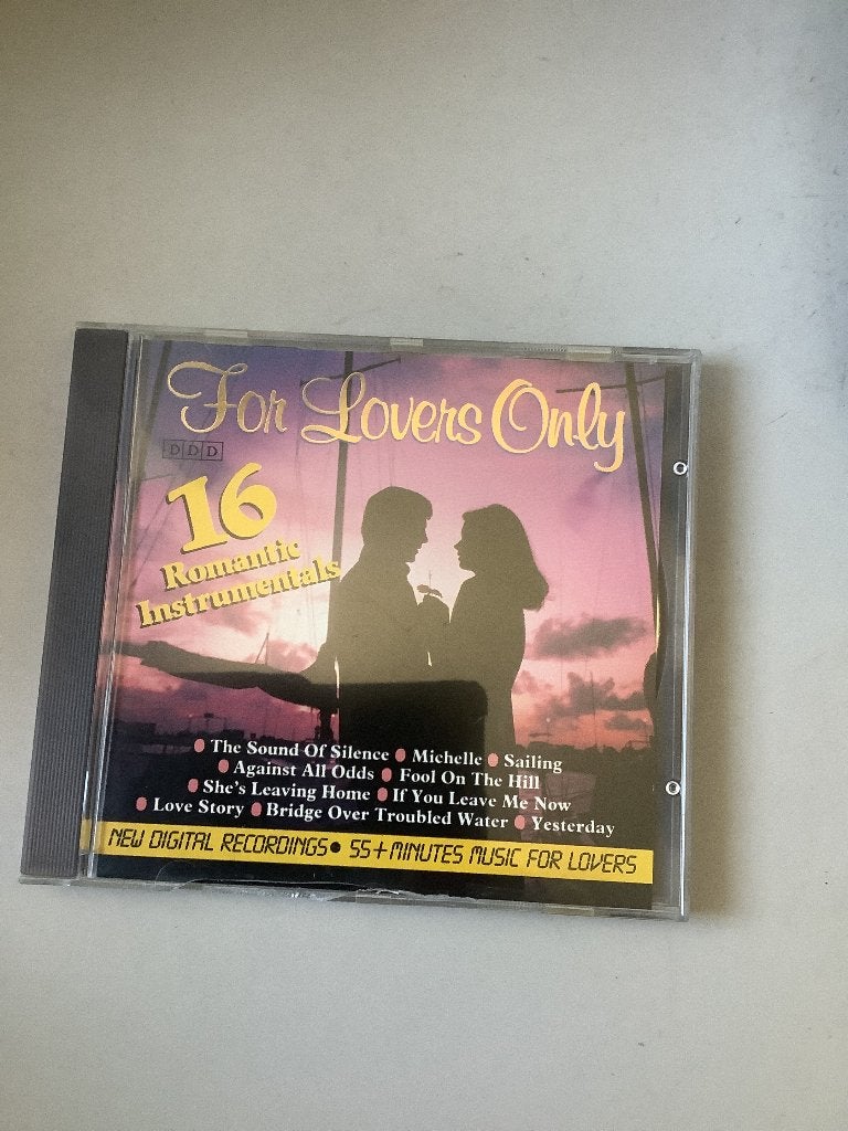 For lovers only,16 romantic instrumentals., Cd's en Dvd's, Verzenden, Gebruikt