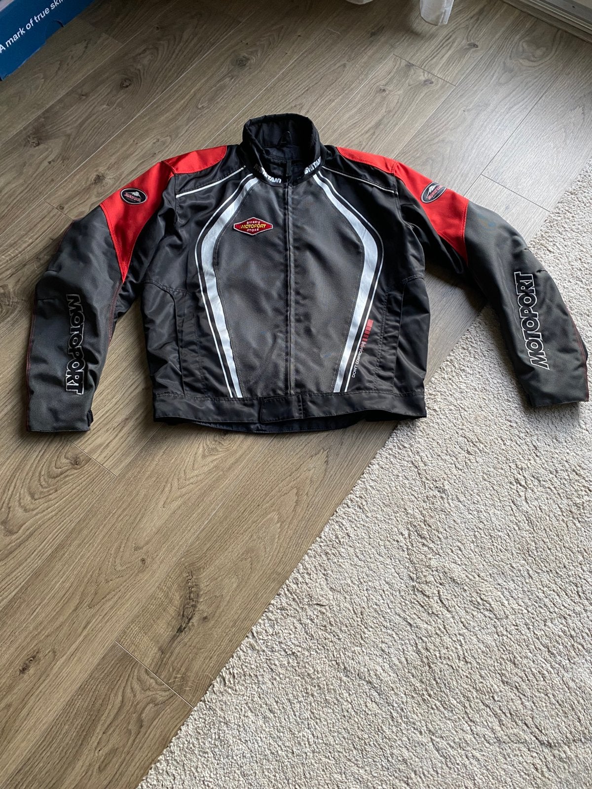 Motor doorwaai jas merk Kushitani maat XL nieuw, Motoren, Ophalen of Verzenden, Tweedehands, Jas | textiel