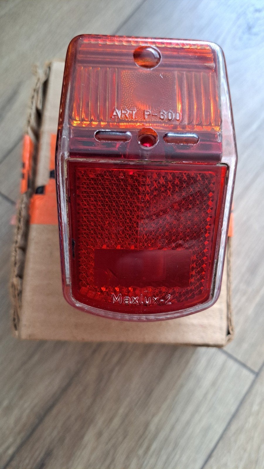 Maxlux-2 ART P-600 A. chterlicht glas nieuw, Ophalen of Verzenden, Gebruikt, Overige typen