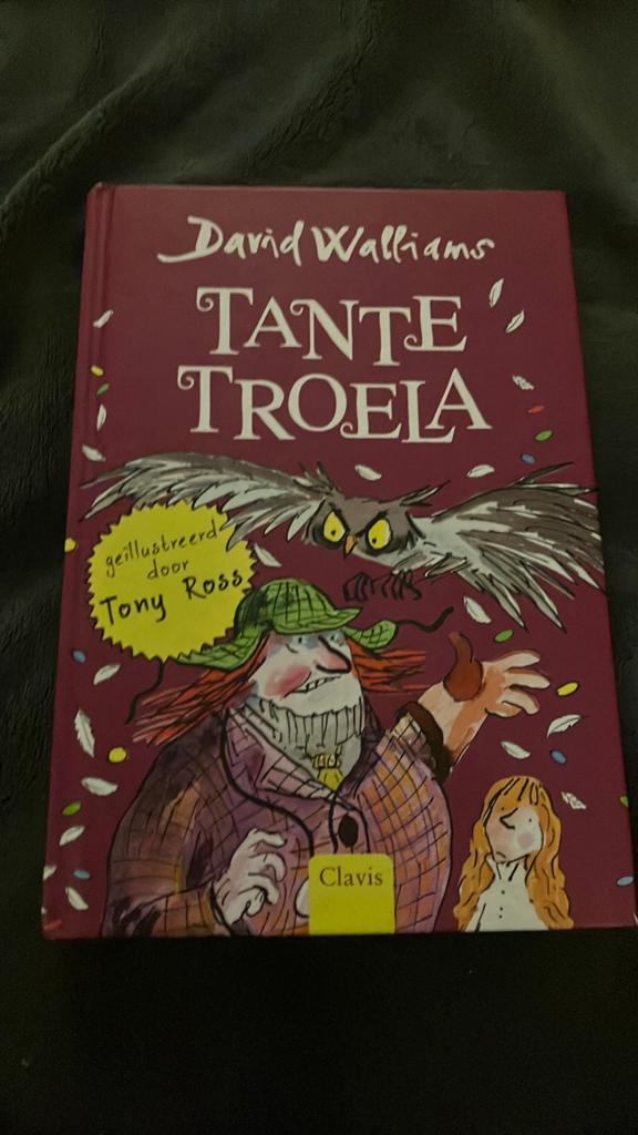 David Walliams - Tante Troela, Boeken, Kinderboeken | Jeugd | 10 tot 12 jaar, Ophalen of Verzenden, Zo goed als nieuw, David Walliams