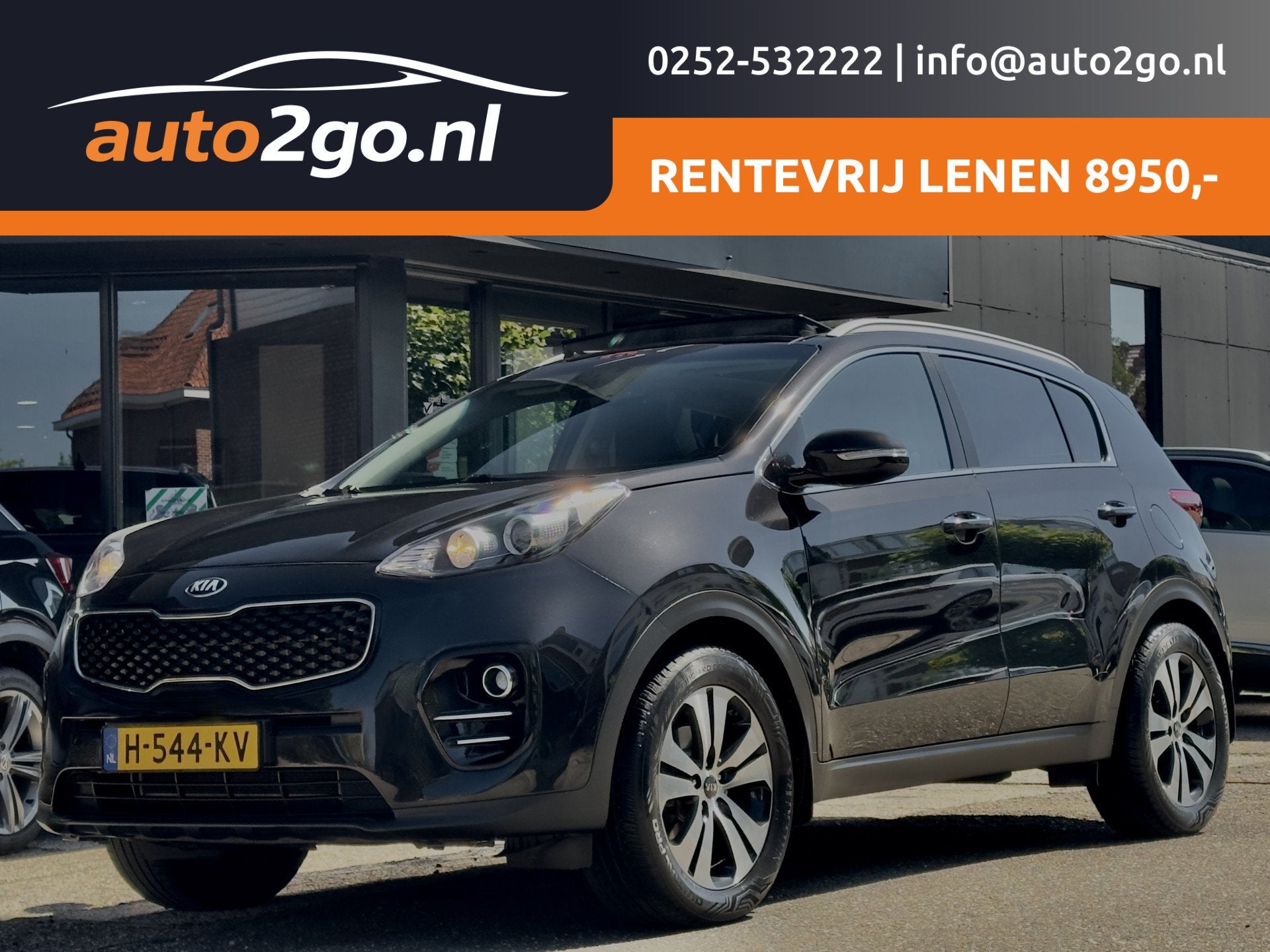Kia Sportage 1.6 GDI AUT6 EXECUTIVE 93D.KM! PANODAK NAVI CAM, Auto's, Gebruikt, 4 cilinders, Grijs, 1527 kg