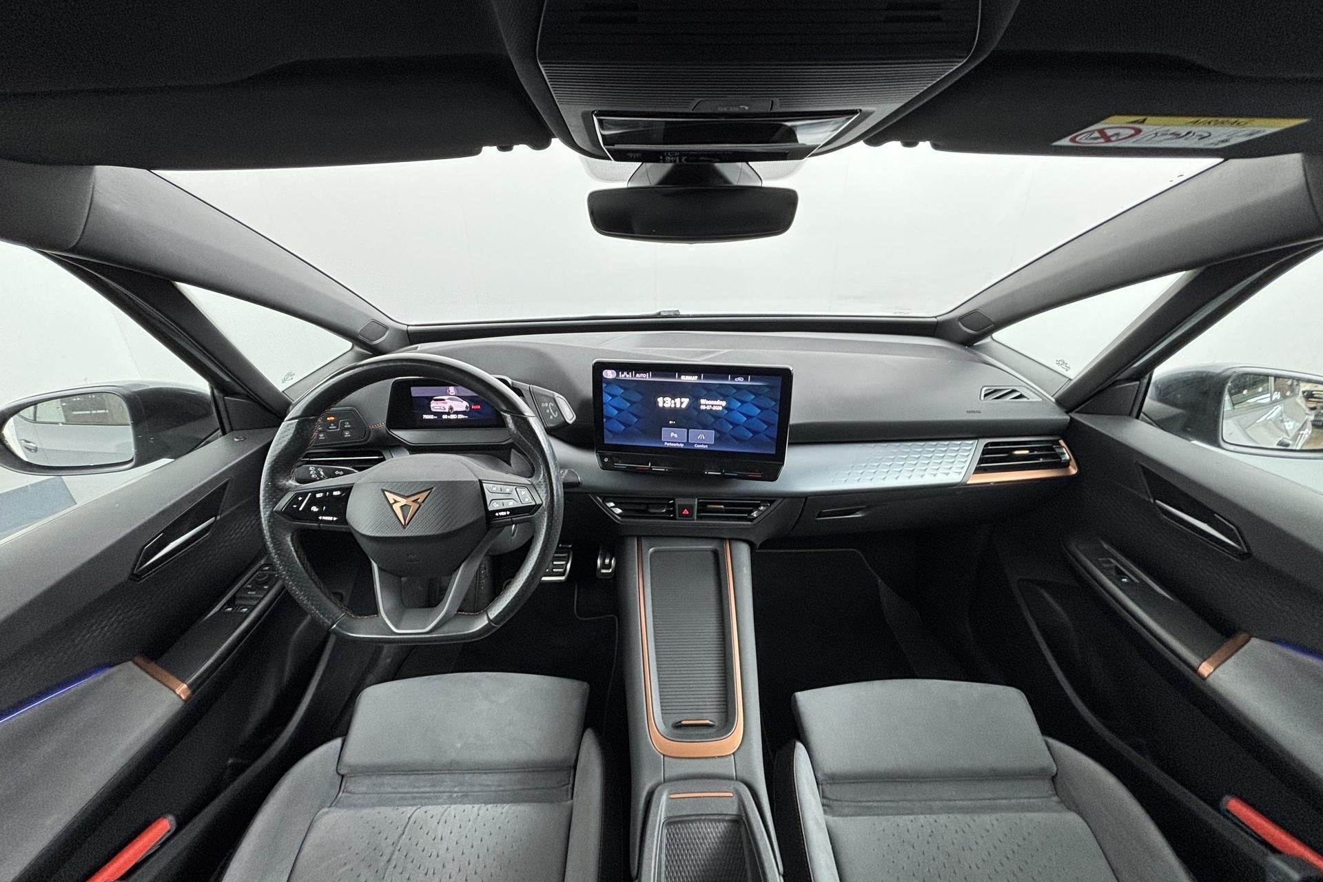 CUPRA BORN PERFORMANCE ONE 62 KWH (92% SOH) I STOELVERWARMIN, Auto's, Cupra, Automaat, Gebruikt, Automatische klimaatregeling