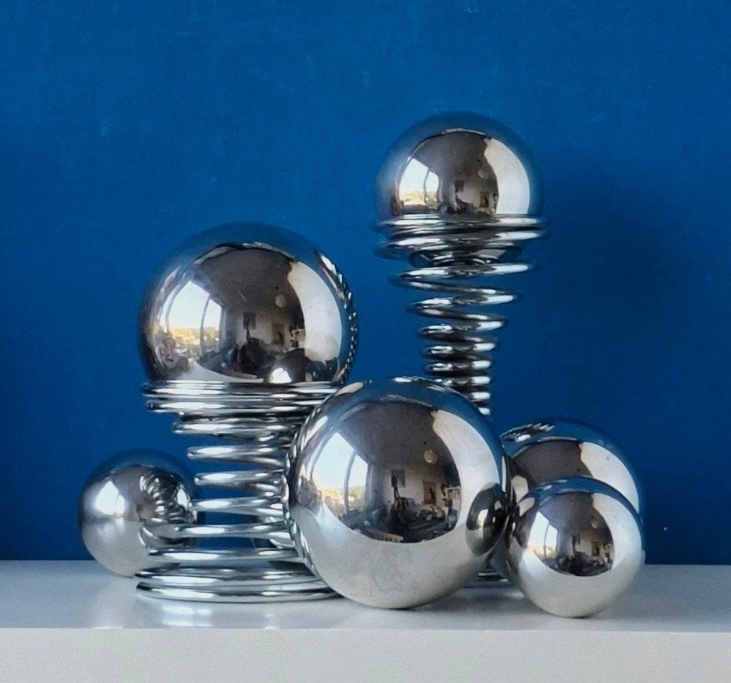 Glimmende spiegelballen, Ophalen of Verzenden, Gebruikt