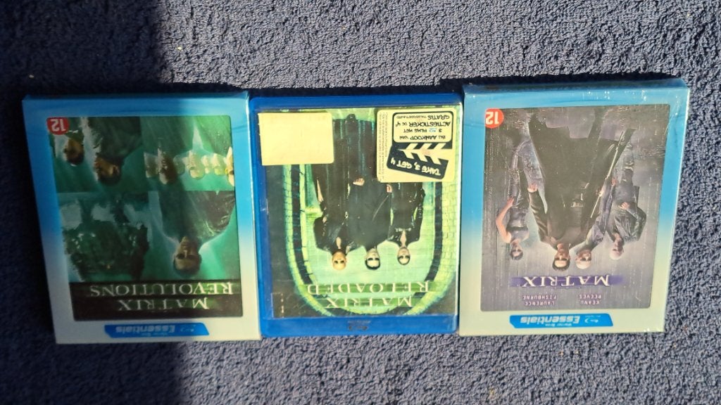 Matrix Trilogy "Blu Ray", Cd's en Dvd's, Blu-ray, Ophalen of Verzenden, Zo goed als nieuw, Science Fiction en Fantasy
