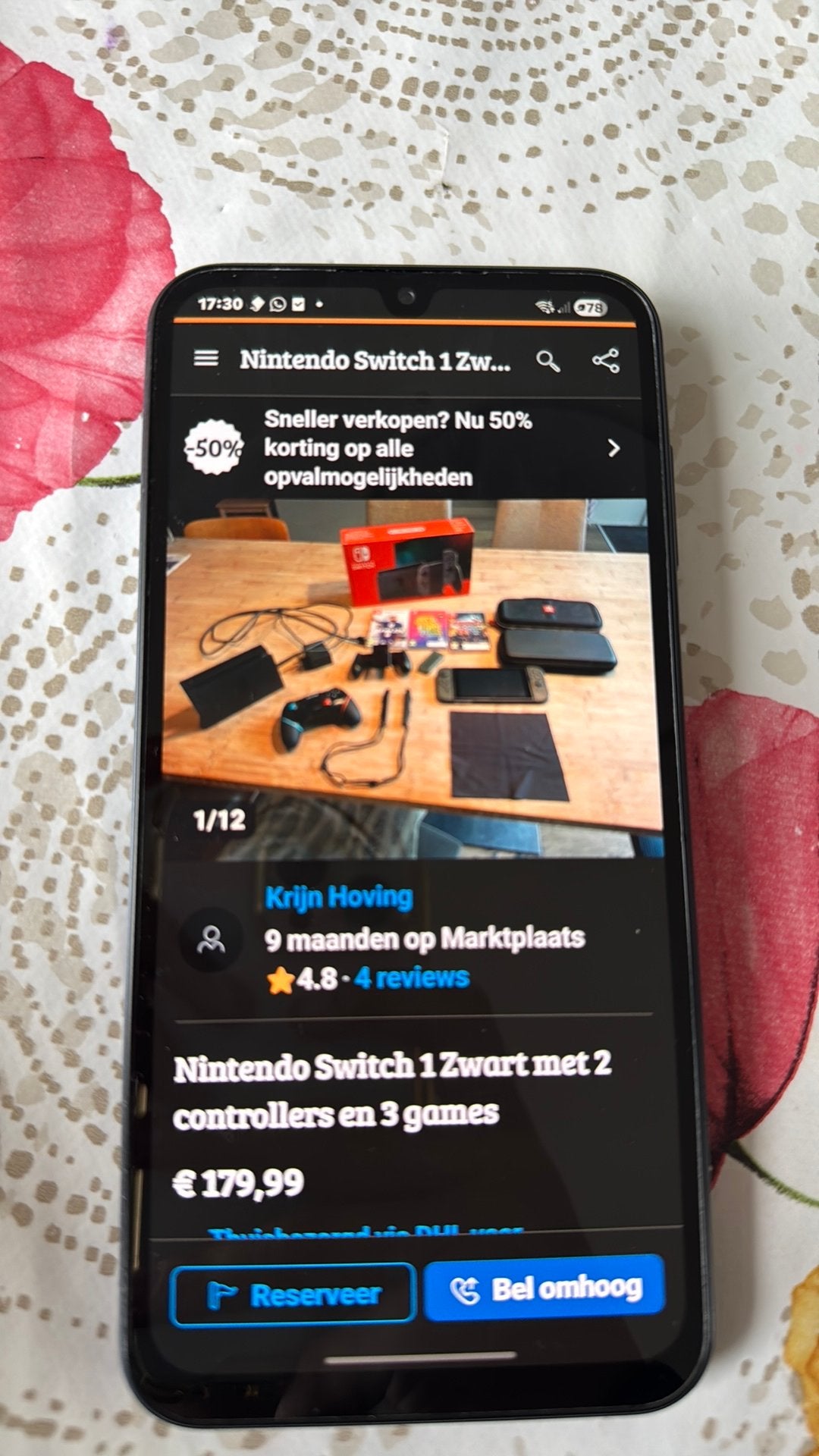 Dit is de nintendo van krijn, Ophalen of Verzenden, Zo goed als nieuw, Zwart