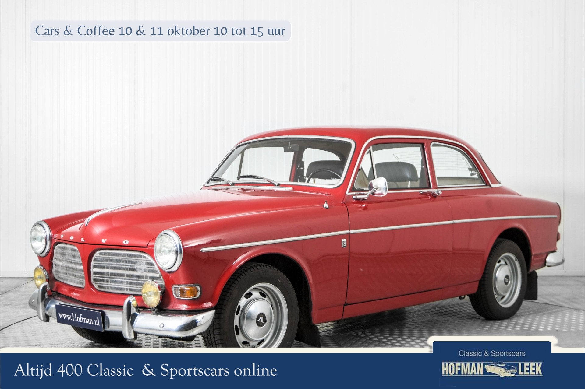 Volvo Amazon 122S GT uitgevoerd, overdrive (bj 1968), Auto's, Gebruikt, Overige modellen, 4 cilinders, Origineel Nederlands