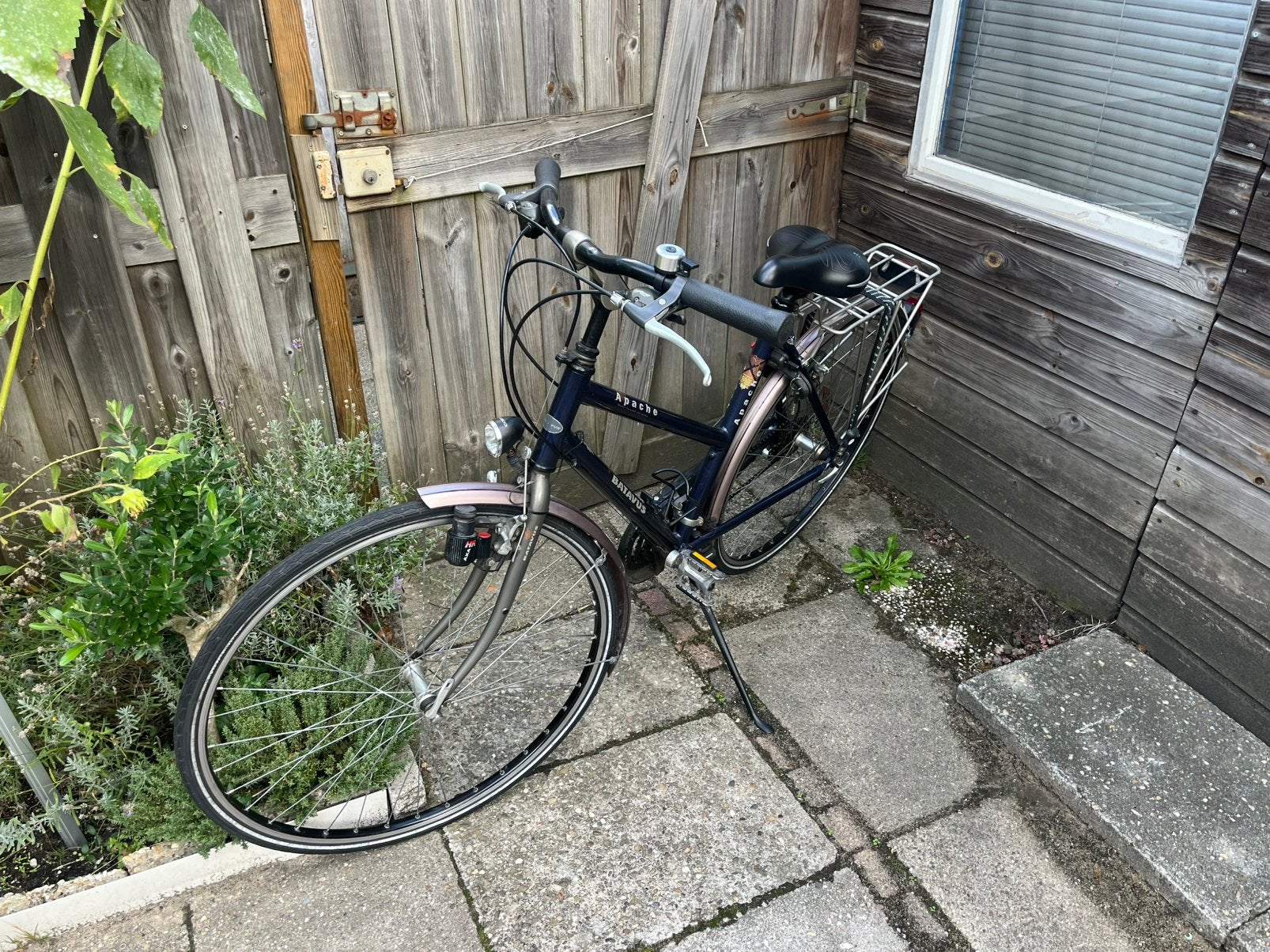 Betavvus apache damesfiets, Fietsen en Brommers, Ophalen, Gebruikt, Velgrem, Versnellingen