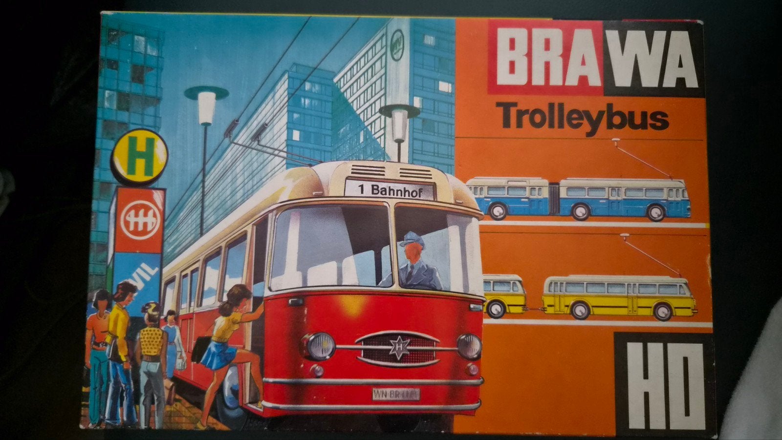 Brawa Trolleybus HO 6103 - Modelbouwset - nieuw in doos, Ophalen of Verzenden, Nieuw, Overige typen, Overige merken