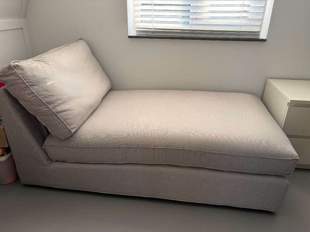 Chaise lounge İkea KİVİK, Huis en Inrichting, Ophalen, Eenpersoons, 100 tot 125 cm, Zo goed als nieuw