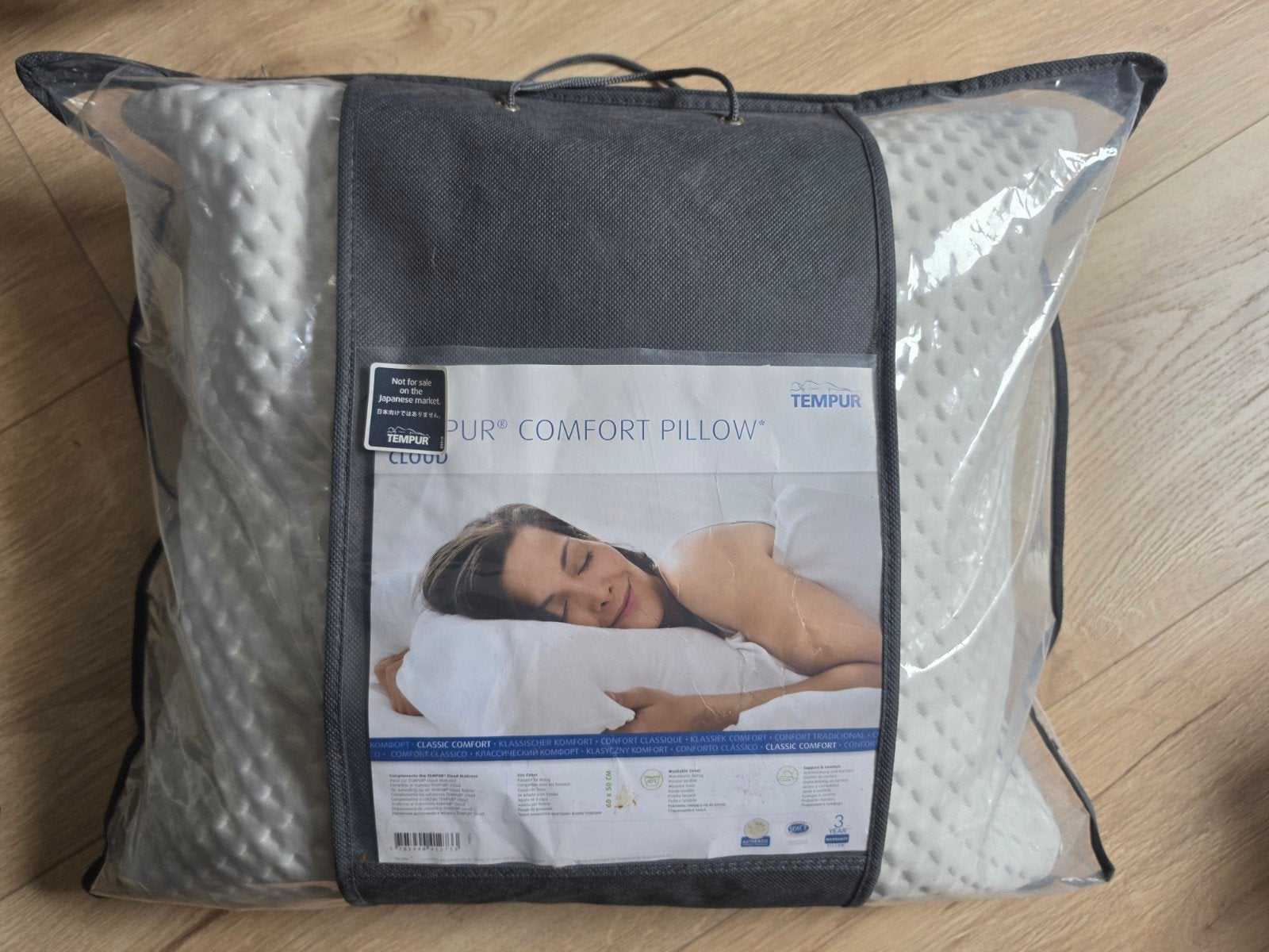 TEMPUR Cloud Comfort Kussen, Huis en Inrichting, Eenpersoons, Wit, Nieuw, Ophalen of Verzenden