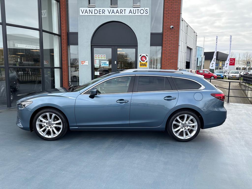 Mazda 6 Sportbreak 2.0 SkyActiv-G 165 TS+ NAVI LMV ACHTERUIT, Voorwielaandrijving, 1998 cc, Gebruikt, 4 cilinders
