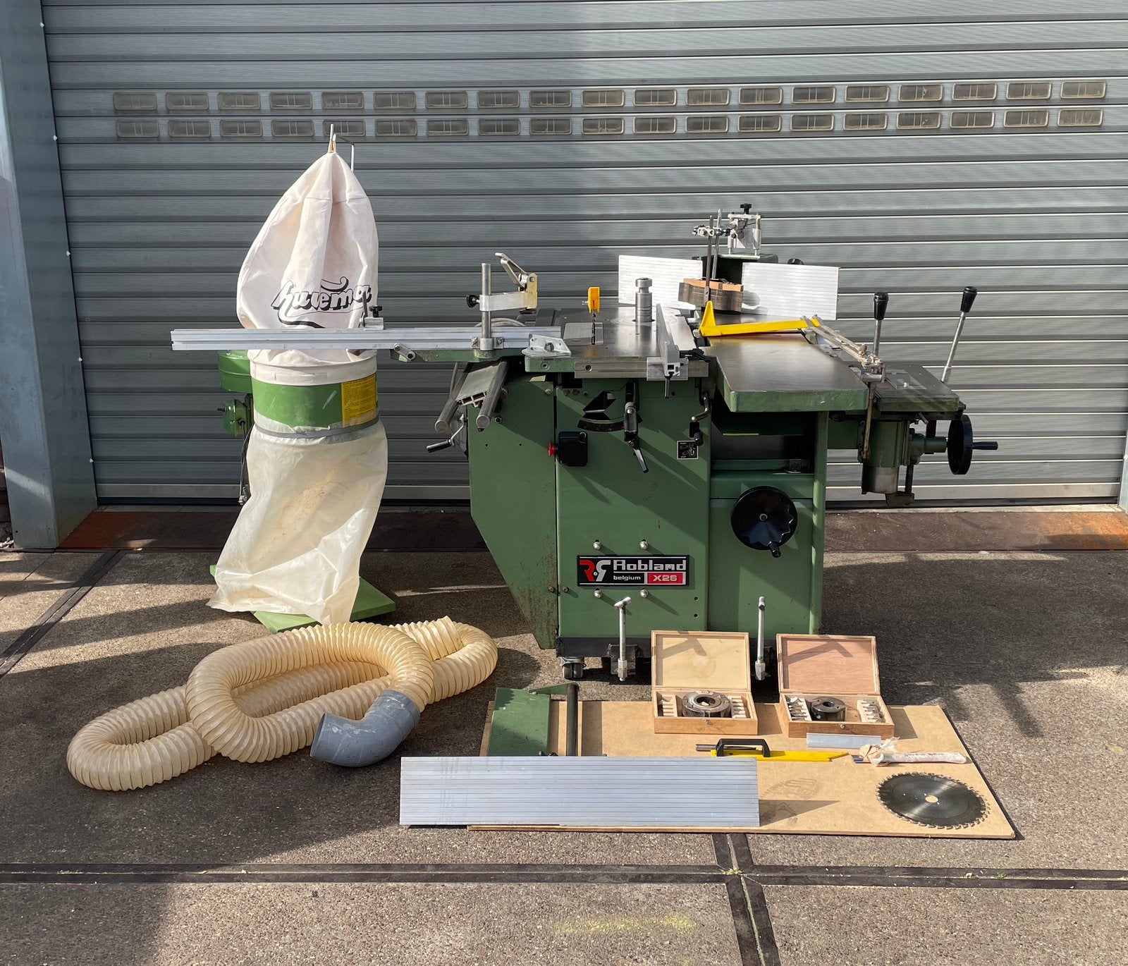 5-voudige combinatiemachine ROBLAND X26, Doe-het-zelf en Verbouw, Ophalen of Verzenden, Zo goed als nieuw
