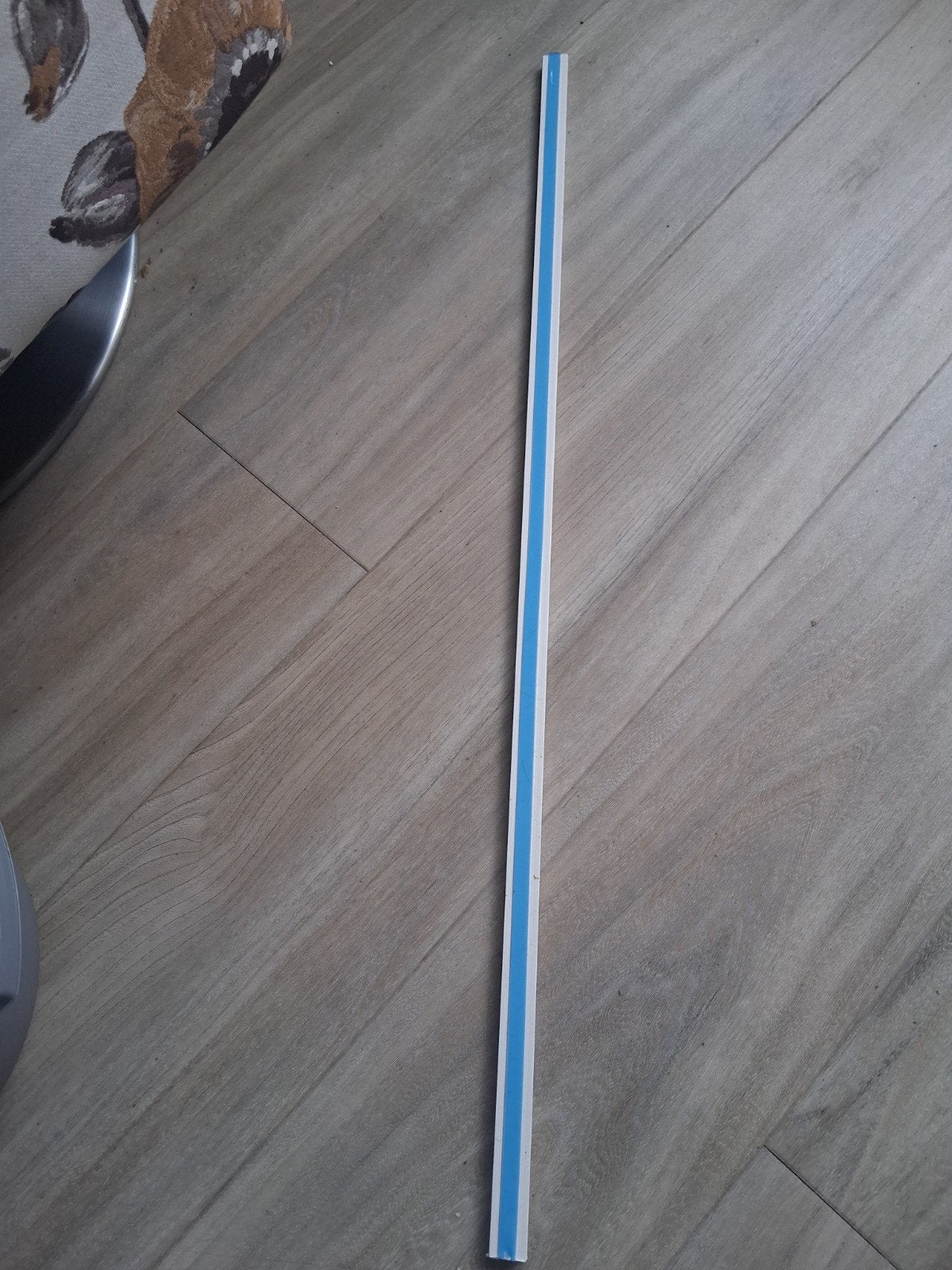Witte kabelgoot 81 cm, Ophalen, Kunststof, Overige typen, Zo goed als nieuw