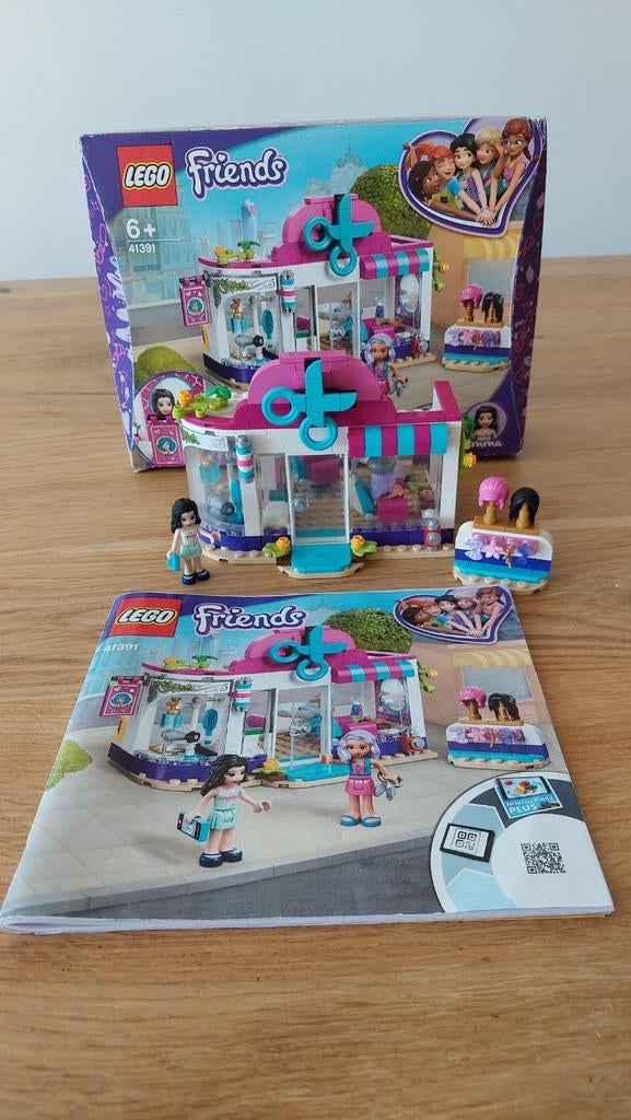Lego Friends 41391 Heartlake City kapsalon, Gebruikt, Lego, Friends, Ophalen of Verzenden