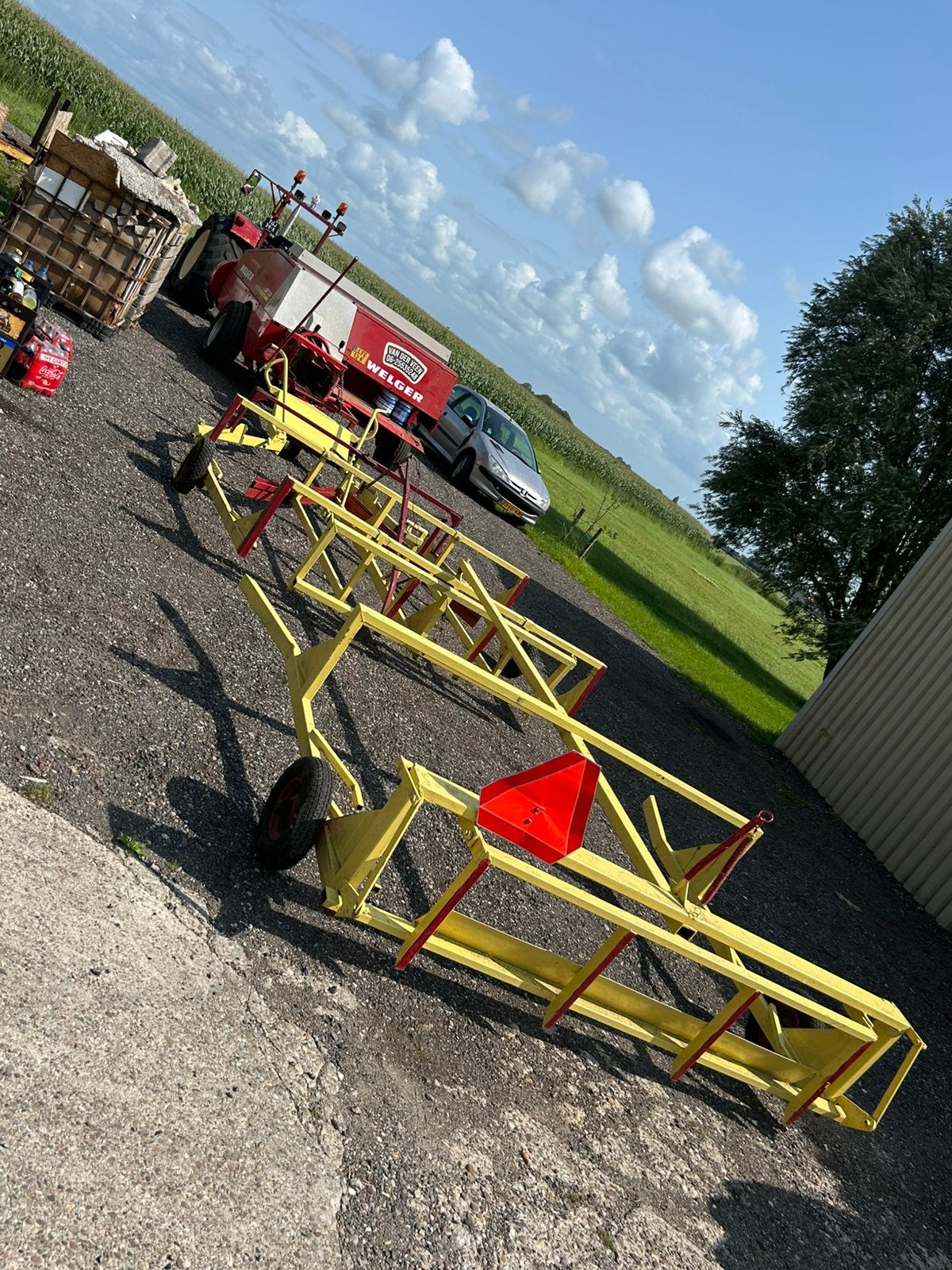 Mijer verzamelwagens 8 paks, Zakelijke goederen, Agrarisch | Onderdelen | Banden, Velgen en Assen, Ophalen