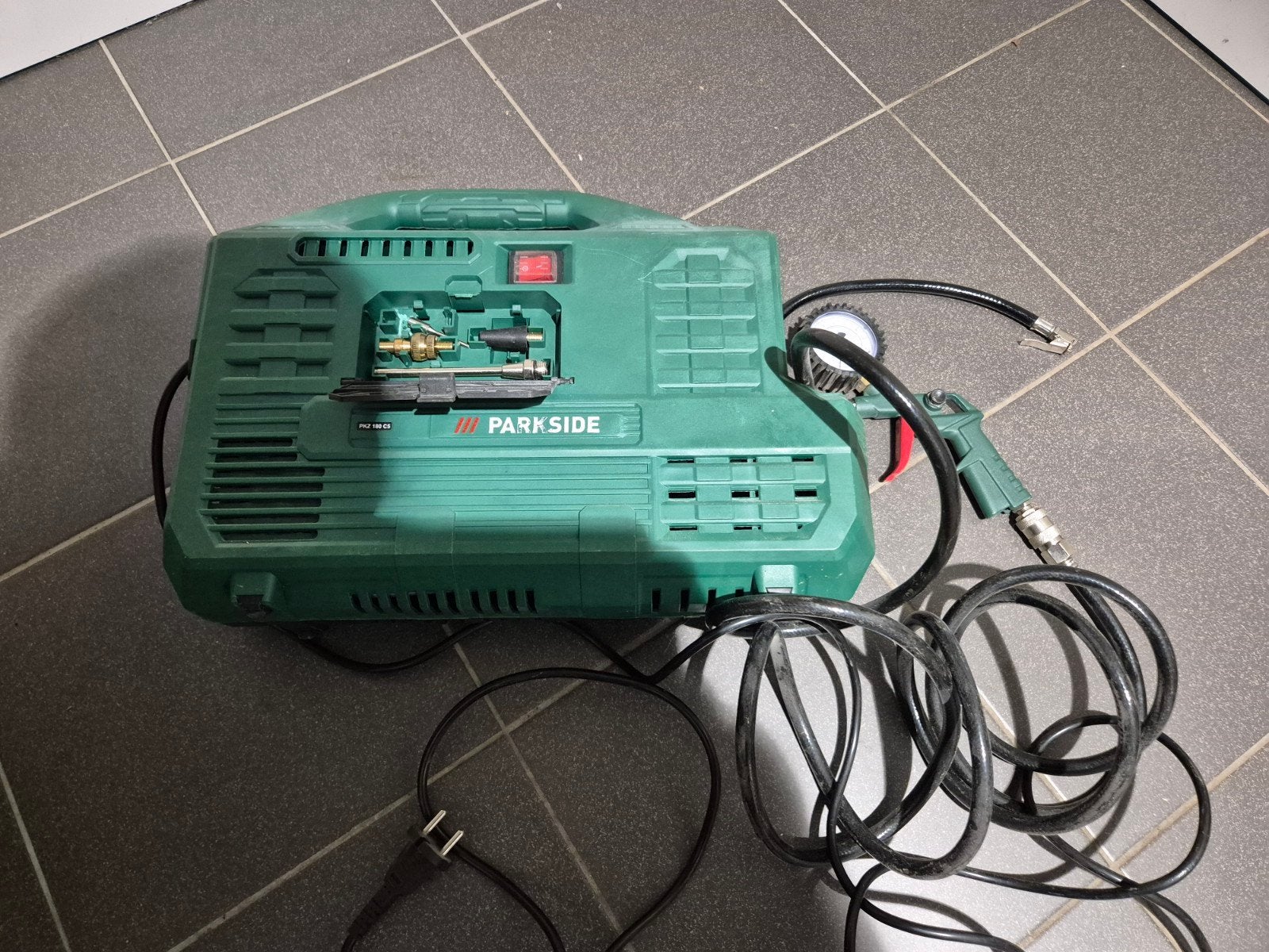 parkside compressor PKZ 180 C5, Onbekend, Ophalen of Verzenden, Minder dan 200 liter/min, Onbekend