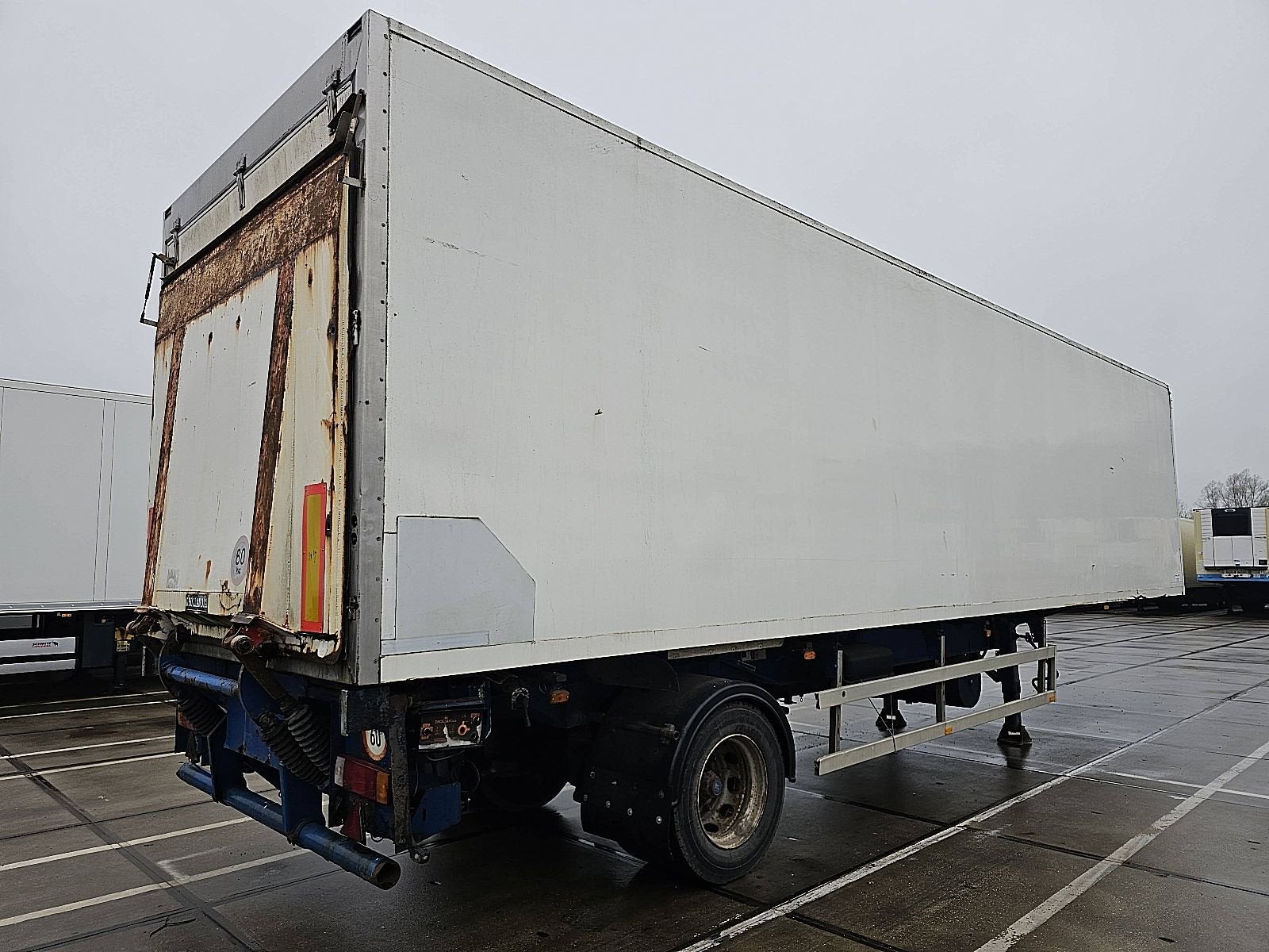 NETAM FRUEHAUF ONCRS 22 110 city 1 as laadklep, Overige kleuren, Bedrijf, Aanhangers en Opleggers, Te koop