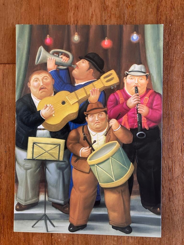 Fernando Botero - Musici, Ophalen of Verzenden, 1980 tot heden, Ongelopen, Muziek