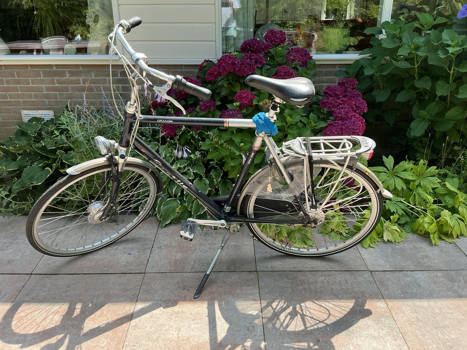 Mooie gebruikte Gazelle herenfiets, Ophalen, Gebruikt, Versnellingen, 61 tot 65 cm