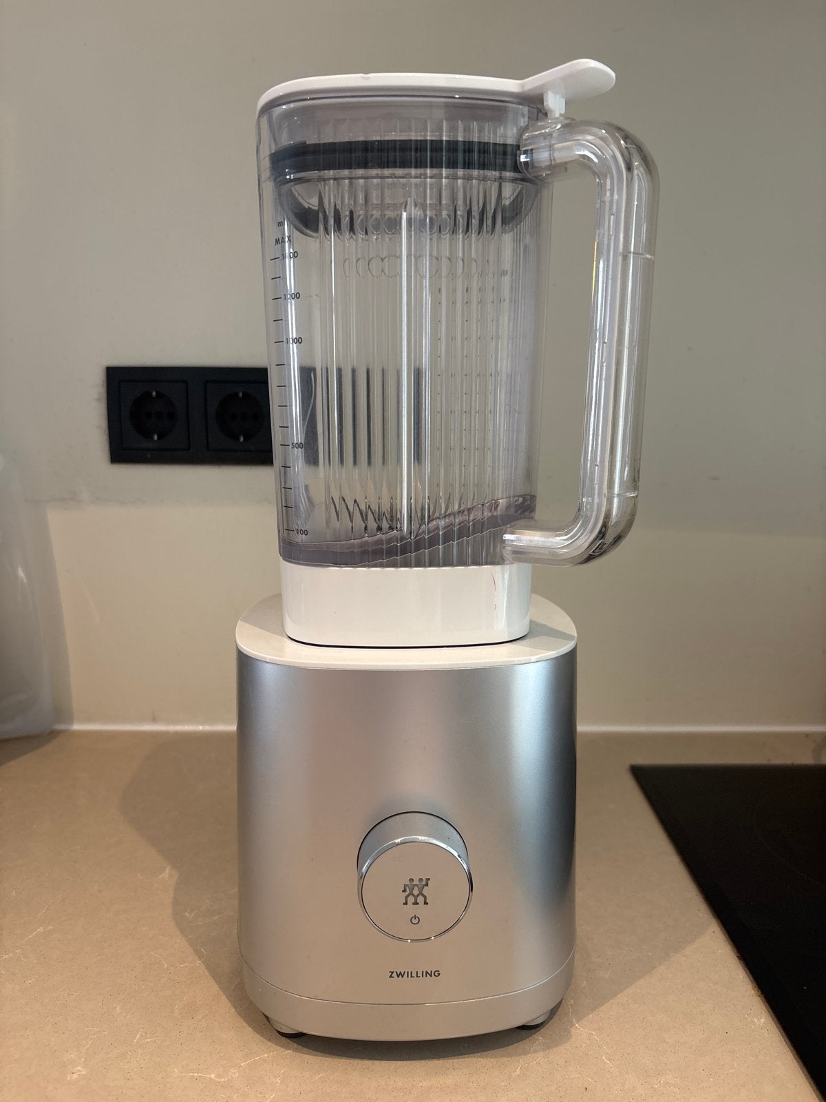 Zwilling Enfinigy Power Blender - Zilver, Ophalen of Verzenden, Zo goed als nieuw, Powerblender
