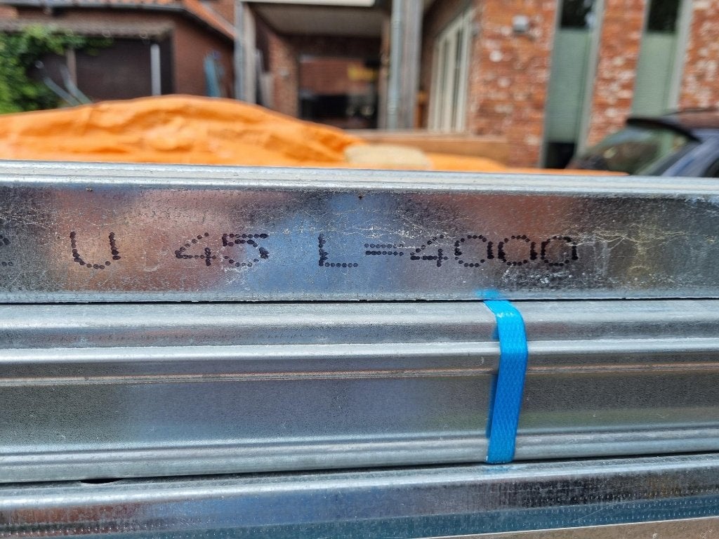 Metal-Stud U Profiel Nieuw 14 stuks, Ophalen, Nieuw