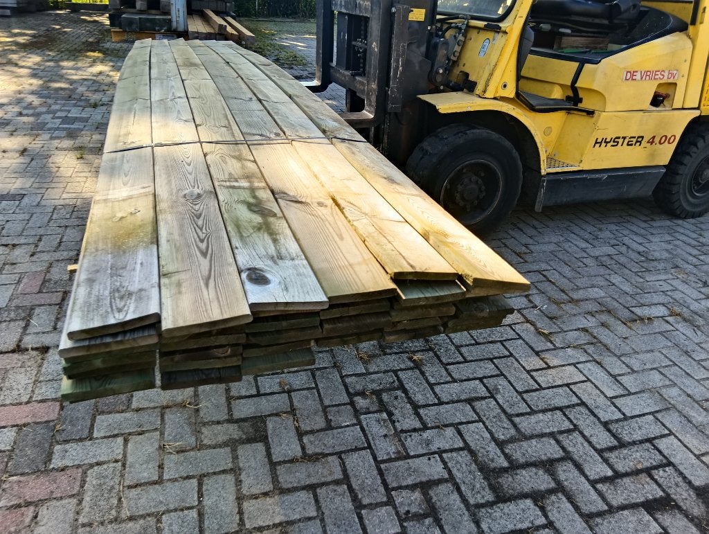 restpartij schutting planken, Ophalen, Gebruikt, Minder dan 180 cm, Planken