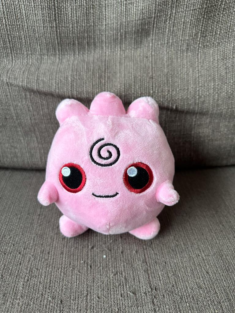 Pokémon knuffel Igglybuff, Ophalen of Verzenden, Zo goed als nieuw, Overige typen