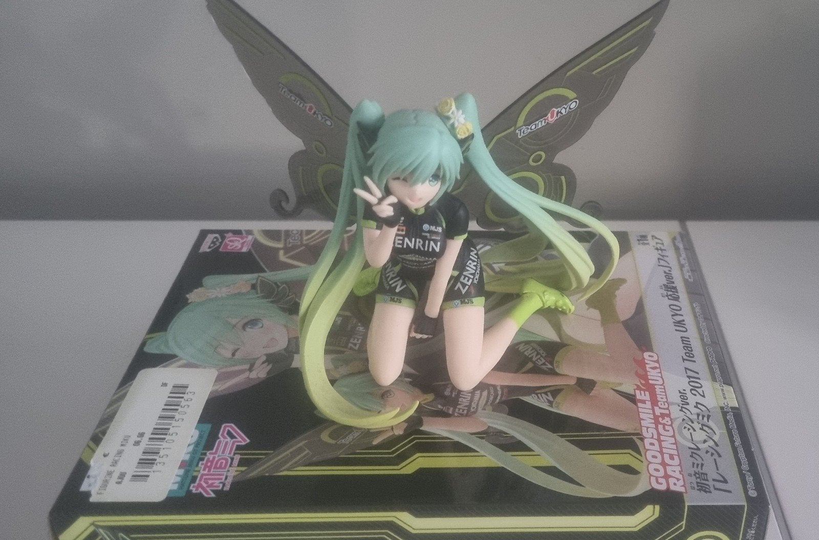 Chronicle Racing Hatsune miku 2017 Team ukyo cheering banpre, Ophalen of Verzenden, Zo goed als nieuw