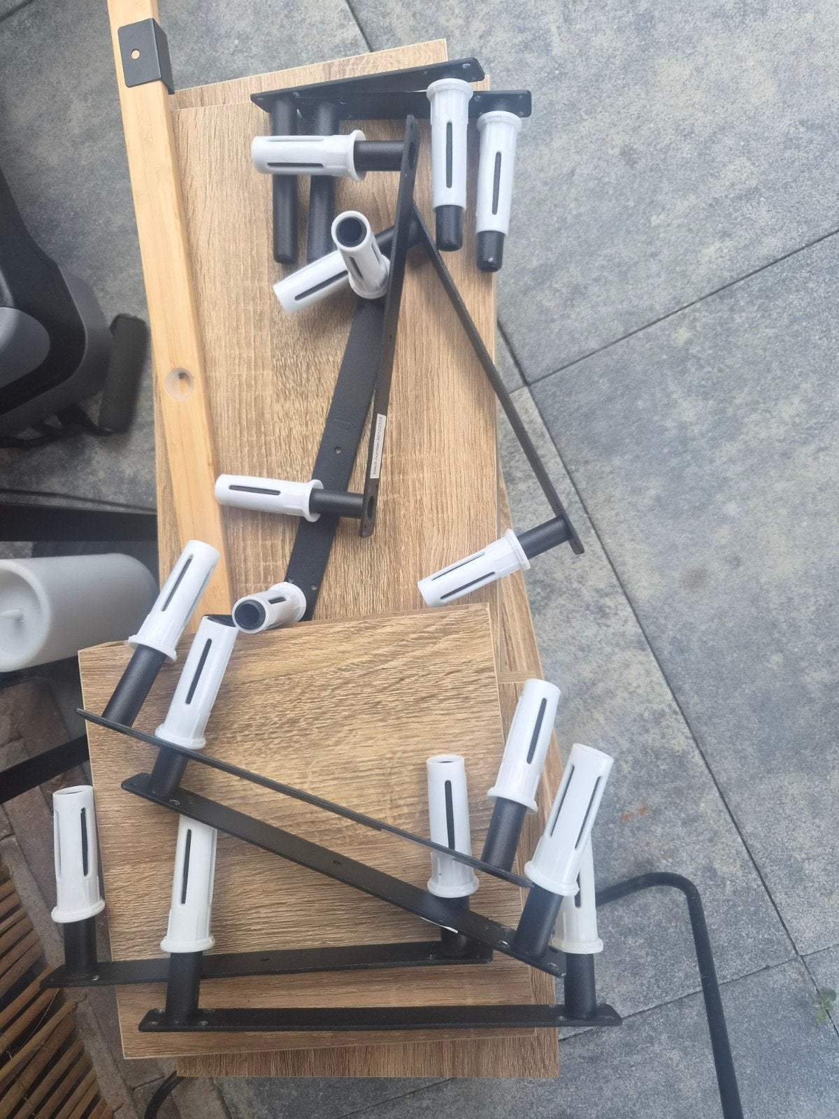 wandplanken, Ophalen, Zo goed als nieuw